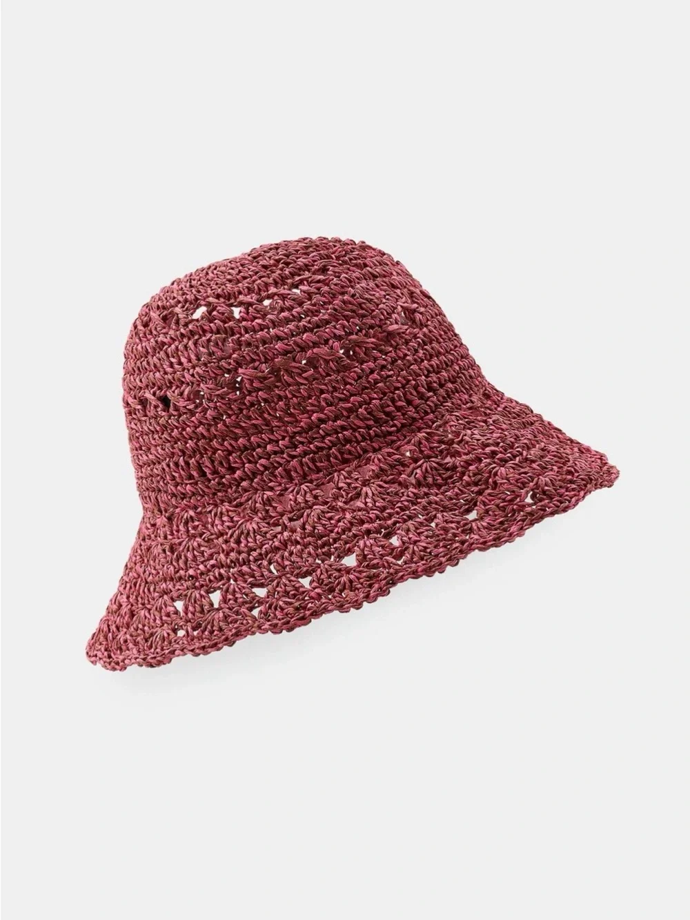 Zara Straw Hat in Pink. Size S. Brand new!